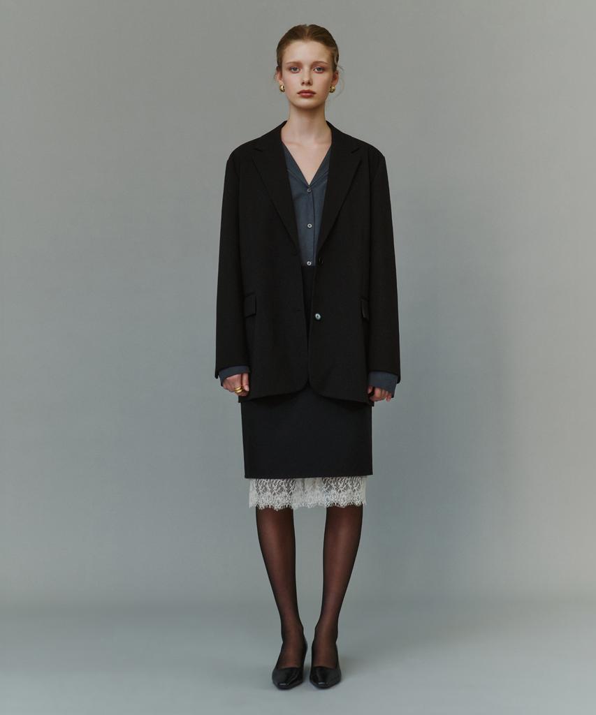 SIYAZU Siot4200 Gentle Tailored Blazer_Black