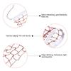 PATIKIL 310 x 76 см Замена бадминтонной сетки для игры в помещении и на открытом воздухе и на заднем дворе Красная сетка, Сетка, Использование, Пляж, Использование,