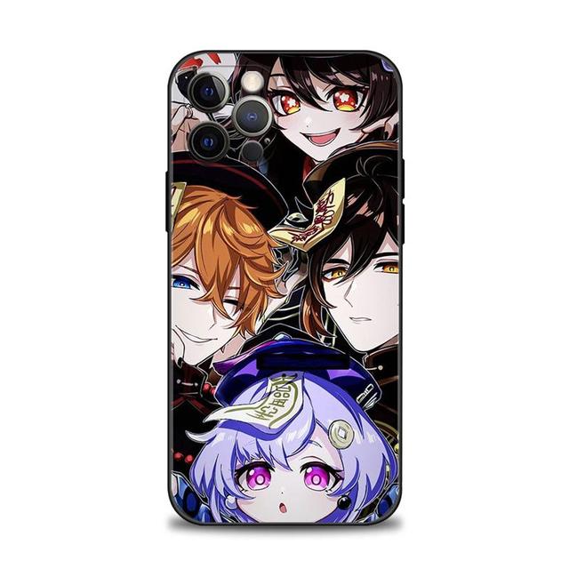 Чехол для телефона Apple Iphone 14 13 12 11 Pro Max 13 12 Mini Xs Max Xr X 7 8 6 6s Plus с рисунком Genshin Impact Aether Lumine