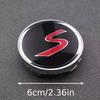 4 шт. 60 мм Колпачки ступицы колеса в стиле автомобиля для Mini Cooper S JCW One R55 R56