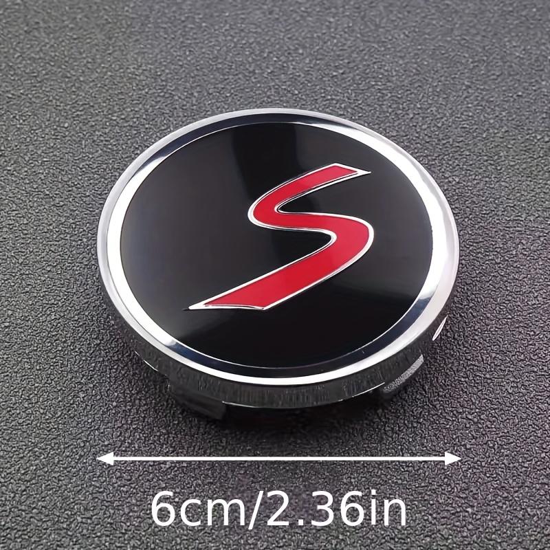 4 шт. 60 мм Колпачки ступицы колеса в стиле автомобиля для Mini Cooper S JCW One R55 R56