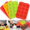 1 шт., 12 сеток, форма для изготовления кубиков льда, силиконовая форма, форма для желе, форма для шоколада, кухонные аксессуары