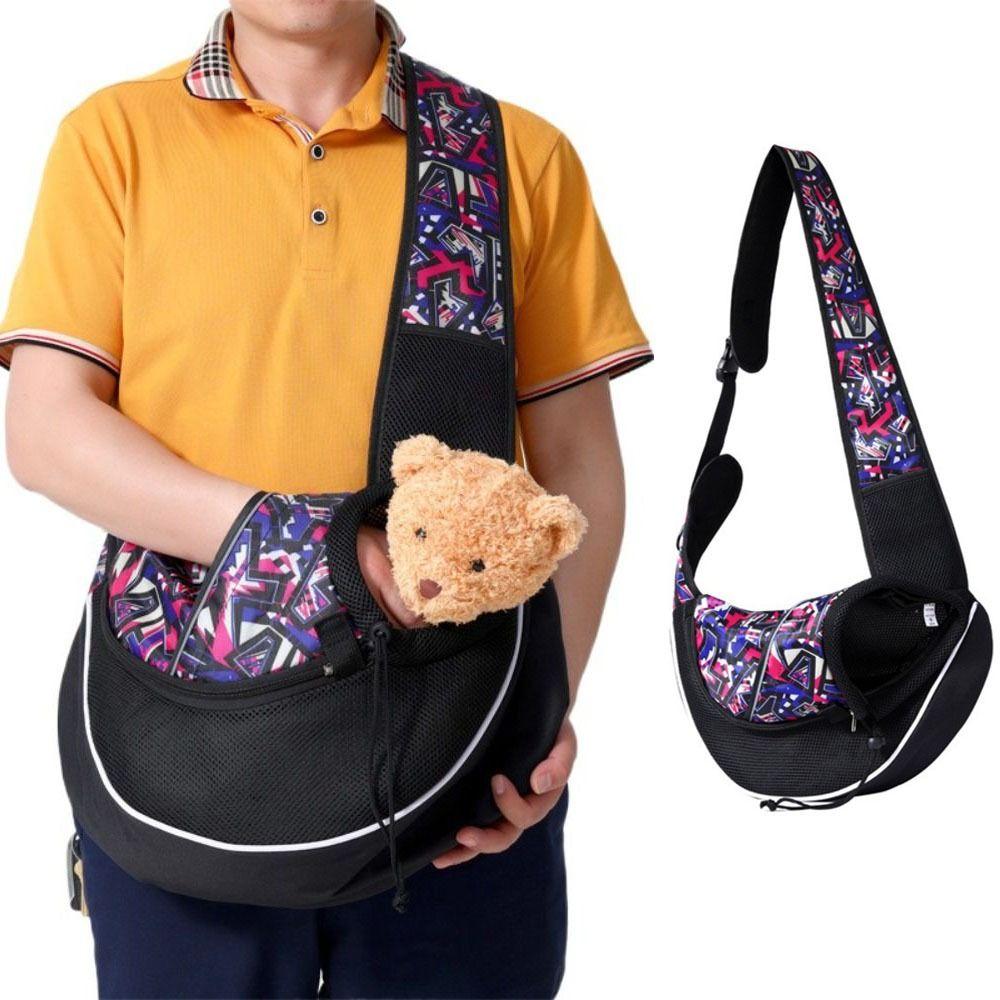 Breathable Cat Sling Carrier Pack Portable Shoulder Crossbody Bag Outdoor Travel