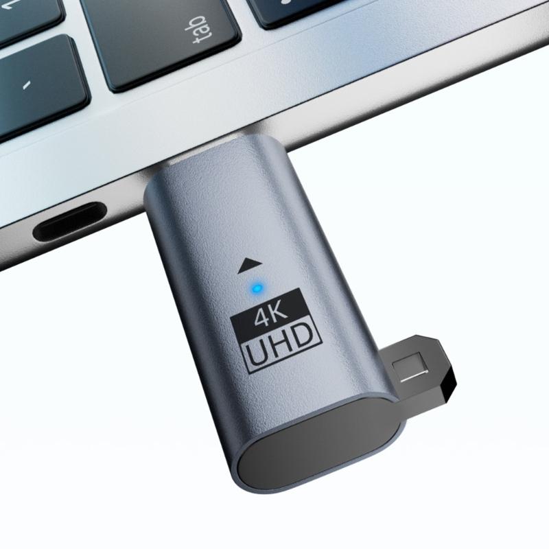 4K UHD USB C Адаптер Имитирует Дисплей Для Предотвращения Эмулятора Экрана При Использовании Удаленного Рабочего Стола Компьютерные Аксессуары