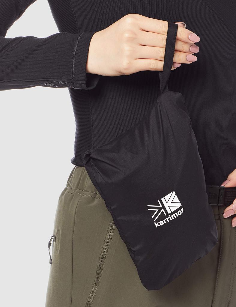 Верхняя одежда ветрозащитная толстовка с капюшоном Черный L [Karimar] W's Женская