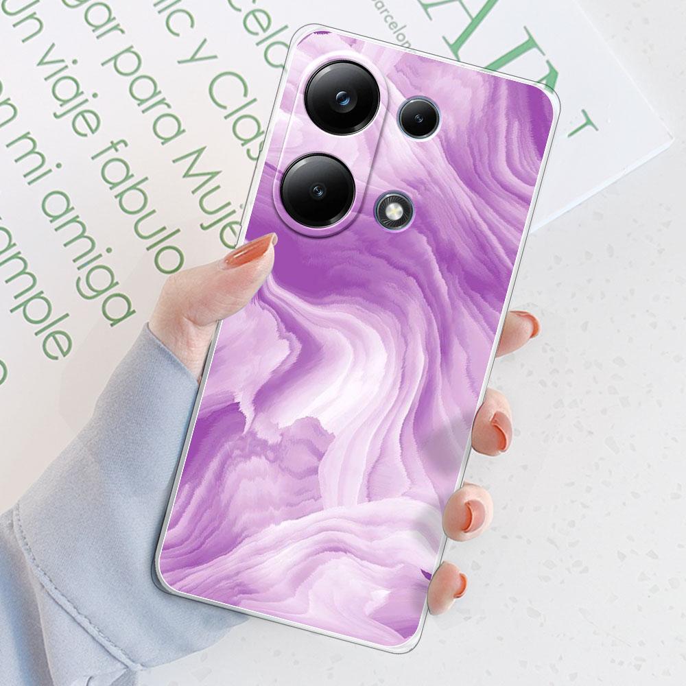 Для чехлов Redmi Note 13 Pro Чехол для Redmi Note 13 Прозрачный Защитный Мягкий Силиконовый Чехол для Телефона Funda или Redmi Note 13 Pro Plus Coque