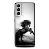 Чехол для телефона с изображением скачущей лошади и девушки для Samsung Galaxy S24 S23 Ultra S22 S21 S20 FE 5G S10 S10E S9 Plus S8, мягкий чехол