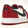 Air Jordan 1 Retro Low OG GS Chicago 2025 Детские кроссовки Красный Varsity-Red Черный HQ6999-600
