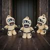 Halloween Mummy Statue 3D Printed Mummy Figurine Movable Joints Mummy Ornament Holiday Party Home Office Desktop Decoration