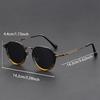 Round Sunglasses Men New Fashion Multi-color Rim Outdoor Shades for Driving Women Trendy Vintage Brand Design Sun Glasses