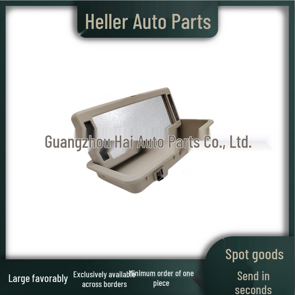 Rear Seat Vanity Mirror Gray - Fits Jaguar XJ (X351) C2D28395NUG