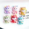 Cartoon Dragon Jewelry Accessories: Cute Resin Hairpin & Hair Ring DIY Kit