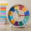 Children Educational Alarm Clock Bedroom Children Room Desktop Early Education Small Alarm Clock Mute Children Clock USB Charge