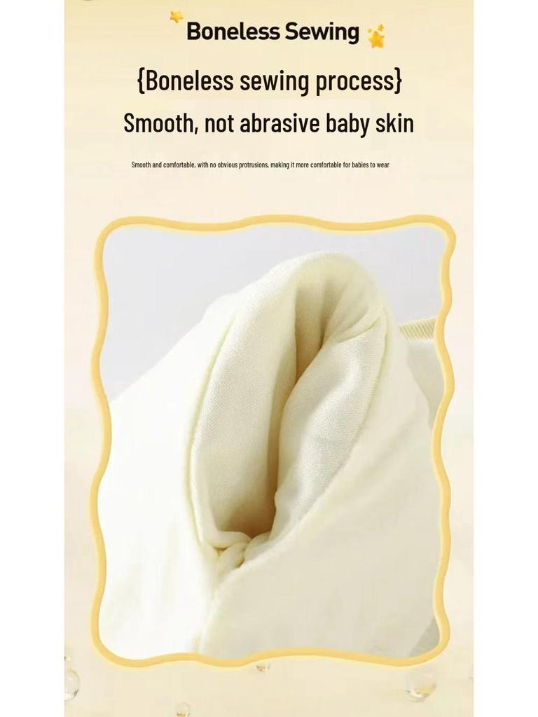 Зимний мультяшный боди и комплект верхней одежды для новорожденного ползающего