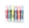 Snoopy Stationery Mini Fluorescent Marker Set - 6 Portable Watercolor Pens for Students
