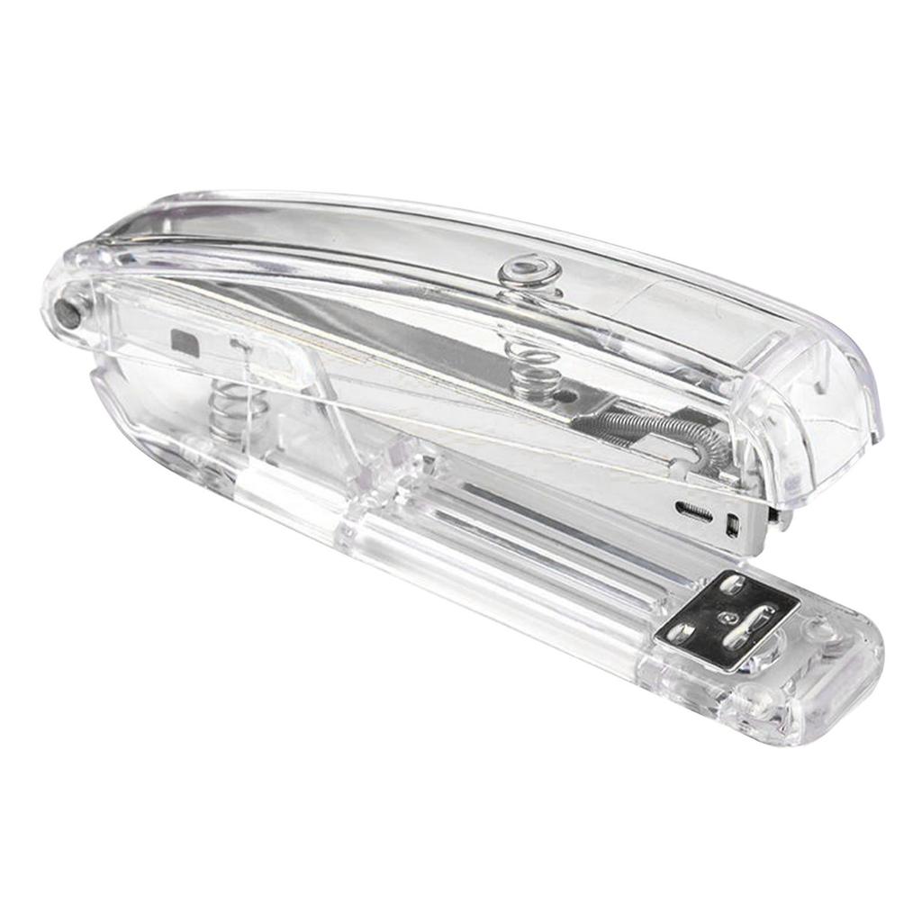 Степлер Минималистский стиль Экономия труда Простое сшивание Удобная ручка Акриловый металлический ручной степлер