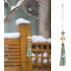 ARTIBETTER Lotus Flower Pendant Ornament Car Hanging Decoration with Chinese Character Fu, Premium Material, Portable, Unique Gift