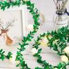 40 Led String Lights Flower Fairy Lights Flower Lantern USB Battery Powered Garland Wedding Decor Vine Lights for Valentine's Day Party