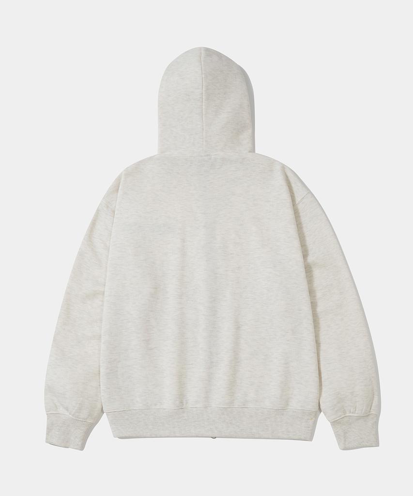 Толстовка на молнии с капюшоном Columbia University Cu Arch Fleece_Овсянка