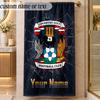 Beach TowelCoventry City FC Custom Name Text Personalized Soft Towel for Beach Pool Indoor Home Decor Gift