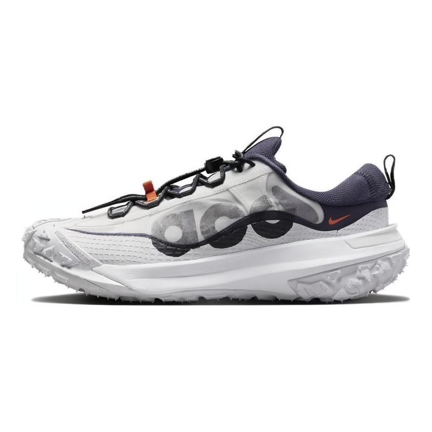 Nike Кроссовки Acg Mountain Fly 2 Low Белые Яркий Мандарин Повседневная Обувь DV7903-001