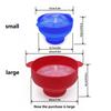 1 Set Large Collapsible Silicone Microwave Popcorn Bowl with Lid and Handle, Heat Resistant Hot Air Popcorn Maker Bucket