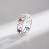 Tancise Classic 925 Sterling Silver  Zircon Ring Ladies Jewelry Wedding Promise Party Gift
