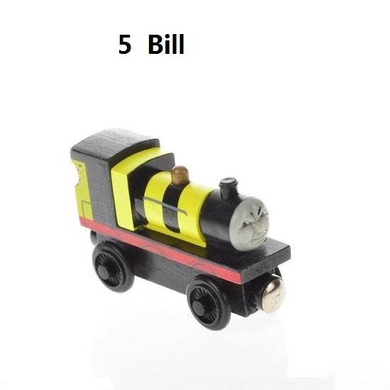 Набор железнодорожных дорожек Томаса и его друзей, игрушка Джеймс Дьюк Петси Генри, поезда из сплава, карета из деревянного сплава, магнитная модель, детская развивающая игрушка