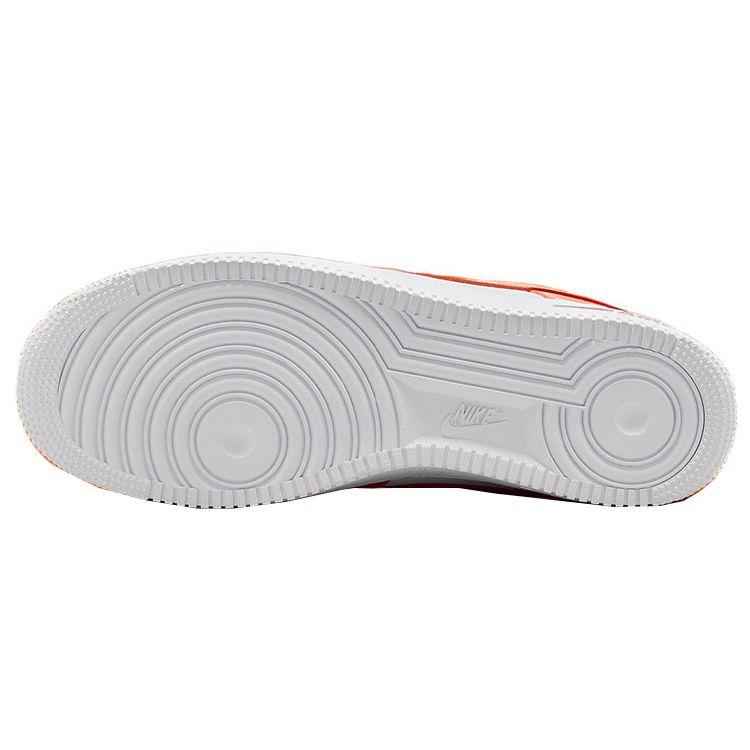 Nike Мужские кроссовки Air Force 1 07 Cosmic Clay оранжево-белые FZ4627-800
