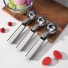 1 шт. ложка для мороженого из нержавеющей стали, креативная ложка для мороженого, ложка-шарик для мороженого, инструмент для выкапывания фруктовых шариков