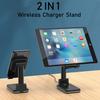 Кронштейн для быстрой беспроводной зарядки для iPad Mini iPhone X 8Plus XR 11 Pro XS Max Airpods 2 Pro Samsung S9 Note9 планшет подставка для зарядки