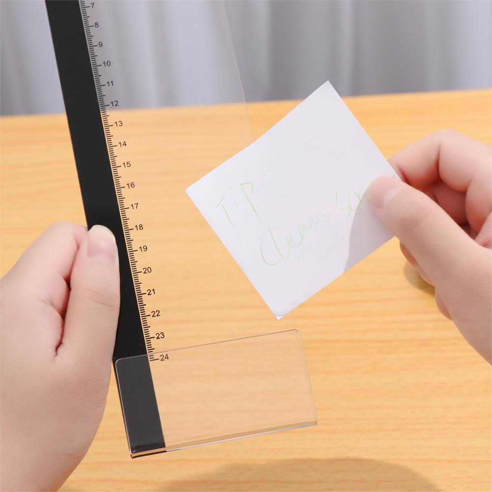 Record Stationery PC Screen Message Memo Board Remind Memo Pad Label sticker Desktop Plastic Holder