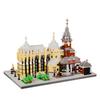 LULUFUN Собор Аахена Микро Блоки Строительный Замок Набор Игрушечных Блоков Модель Объекта Всемирного Наследия Германия Известное Здание Аахенский Доум DIY Хобби Модель Для Детей