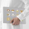 50 Cute Cartoon Animal Graffiti Stickers for Mobile Phones, Water Cups, Waterproof Decorative Stickers, Creative Animal Stickers