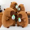 Capybara Plush Toy With Ultra Soft Short Plush For Kids Bedroom Decor Gift
