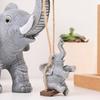 Статуя слона Yousheng, смоляная фигурка матери и ребенка, качели, скульптура слоненка для домашнего офиса, декор рабочего стола