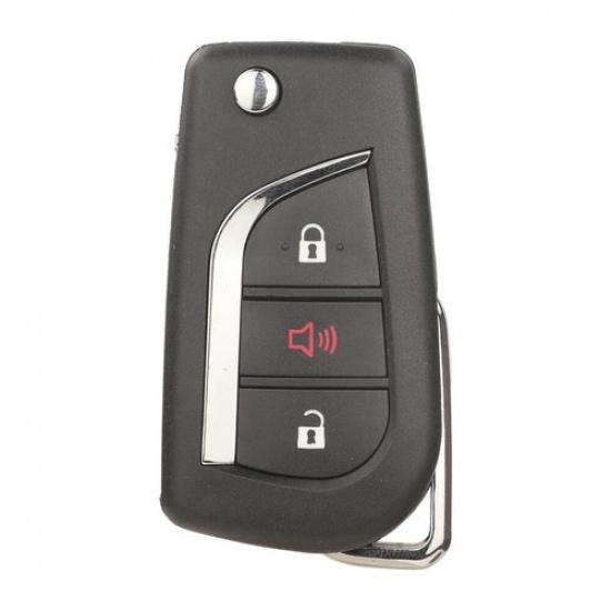 Пульт дистанционного управления ключом автомобиля для Toyota Vios Hilux RAV4 Yaris 2017-21 GQ4-73T HYQ12BFA