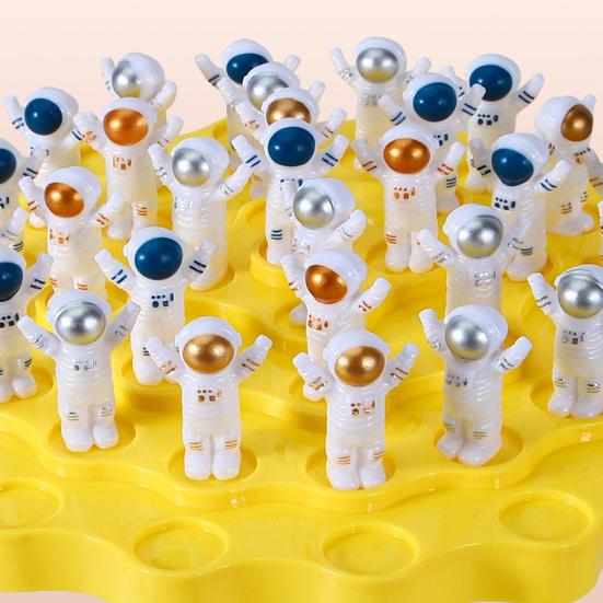 1 комплект, интерактивная игра-баланс космонавта, забавная настольная игрушка для раннего образования, гладкая космическая головоломка для