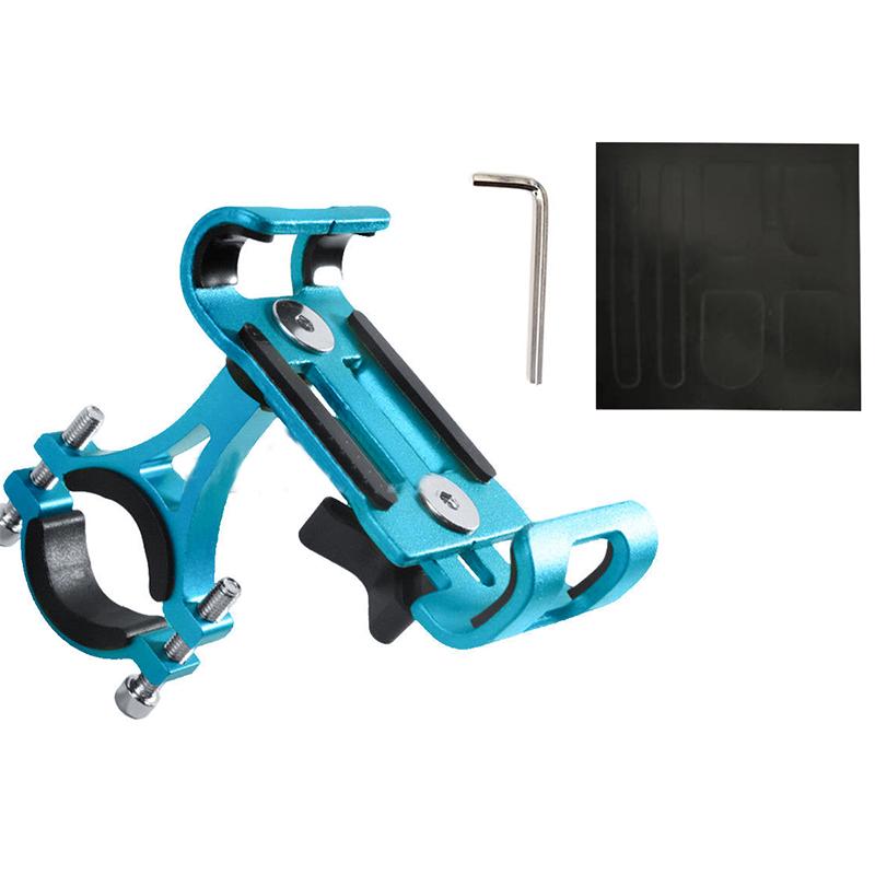 Держатель для мобильного телефона из алюминиевого сплава для горного велосипеда MTB, подставка для телефона, противоударный фиксированный кронштейн для навигации, аксессуары для велоспорта и мотоспорта