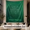 Custom Text Tapestry Sporting CP Print Wall Tapestry Indoor Living Room Wall Decor