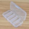 5 Compartments Fishing Tackle Case Waterproof Lures Hooks Case Fishing Lure Box  Fishing Tools