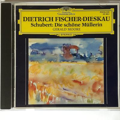 CD FISCHERDIESKAU Песенник Шуберта Дочь POCG1131 1990 Япония Классика Б/у