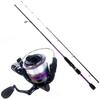 Ori Fishing Tackle Ajing/Mebaring Beginner's Rod (MJ-682) & Reel Set with Line (ajimebaruset-02)