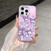2 IN 1 Melody Kuromi Casing For Iphone 17 Pro Max 17 Air 16 15 14 13 12 11 Pro Max 16e 16 Plus 17Pro Hello Kitty Phone Case