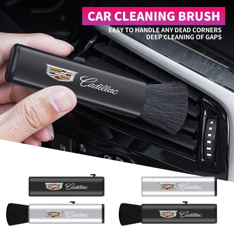 Car Telescopic Plastic Handle Wool Small Brush for Cadillac CT5 STS XLR CT4 GT4 SLS SLR XT6 Escalade XT4 XT5 SRX XTS ELR BLS