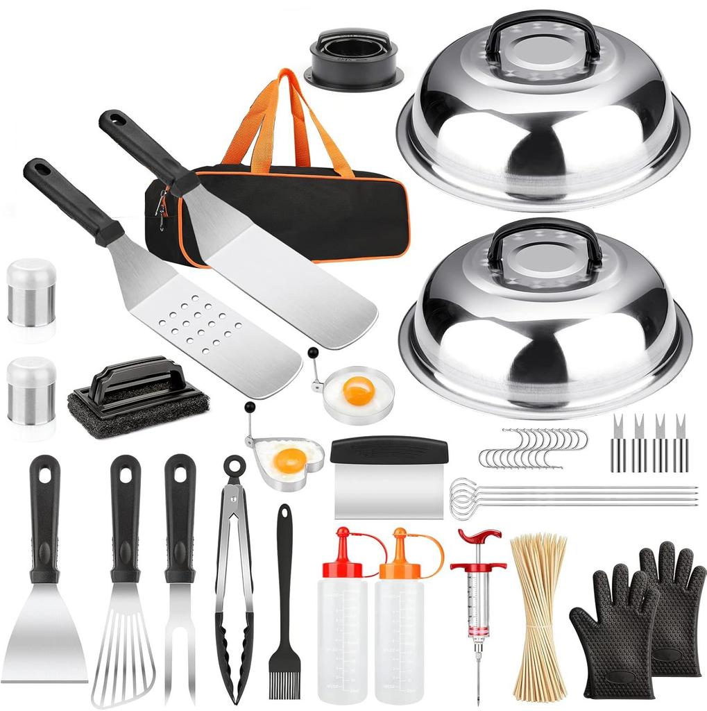 Набор инструментов для барбекю из нержавеющей стали для барбекю на открытом воздухе, лопатка для барбекю, лопатка для приготовления пищи, комбинация тарелок, инструменты для барбекю