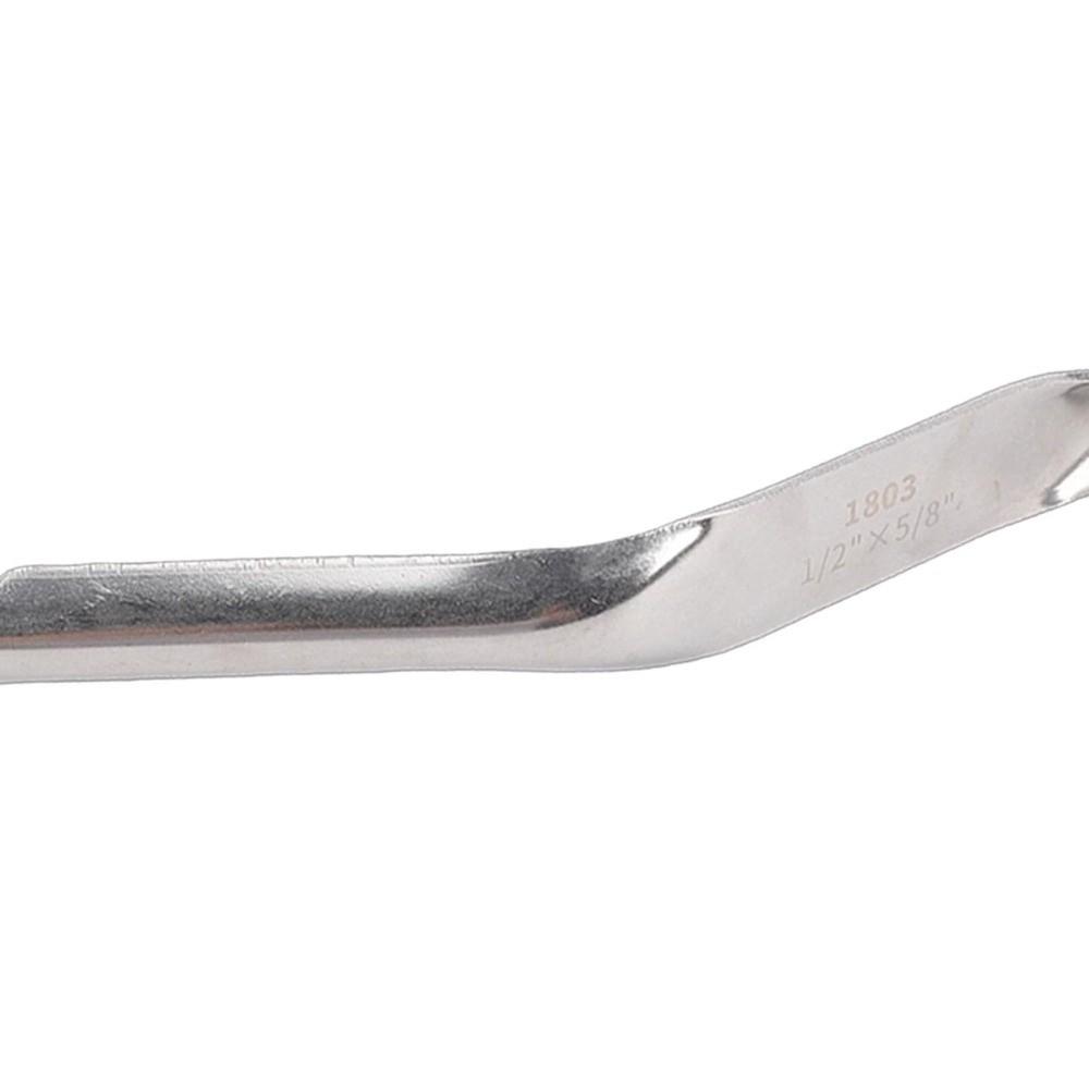 DIY Tool Brick Jointer Tool Double Ended 1/2 Inch Head Grout Caulking Tool Stainless Steel 5/8 Inch Head Mortar Bricklaying Tool