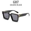Millionaire Sunglasses For Men Vintage Square Fashion Glasses Luxury Retro Sunglasses Women Trending Punk Gafas De Sol Lentes