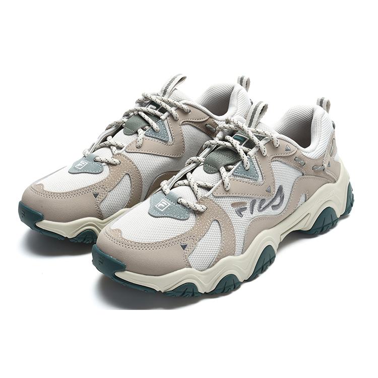 Fila Кошачья лапа 4.0 Ткань Винтаж Низкие Повседневная Обувь Мужская Коричневый Белый F12M312101FMB