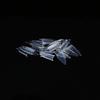 500Pcs Stilettos Sharp False Nail Art Tips Salon Manicure Decoration (Transparent)